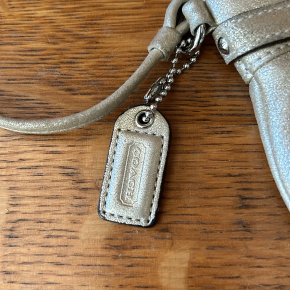 COACH Golden Shimmer Wristlet - Picture 2 of 7